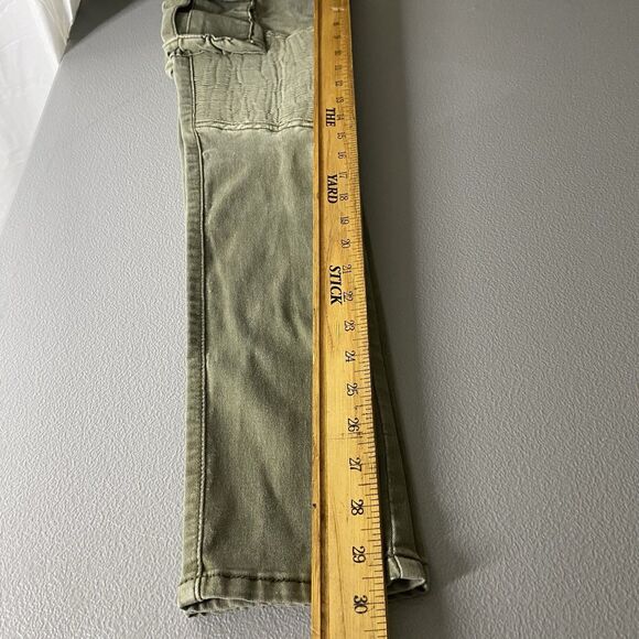 DOUBLE RED Cargo Pants Stretch Performance Tactical Streetwear Womens 4 Green - Picture 8 of 11